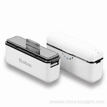 External Batteries for iPhone, with 2,800mAh Capacity, Available in White or Black
